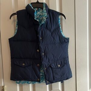 Navy Blue Puffer Vest